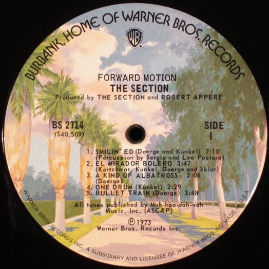 The Section : Forward Motion (LP, Album, San)