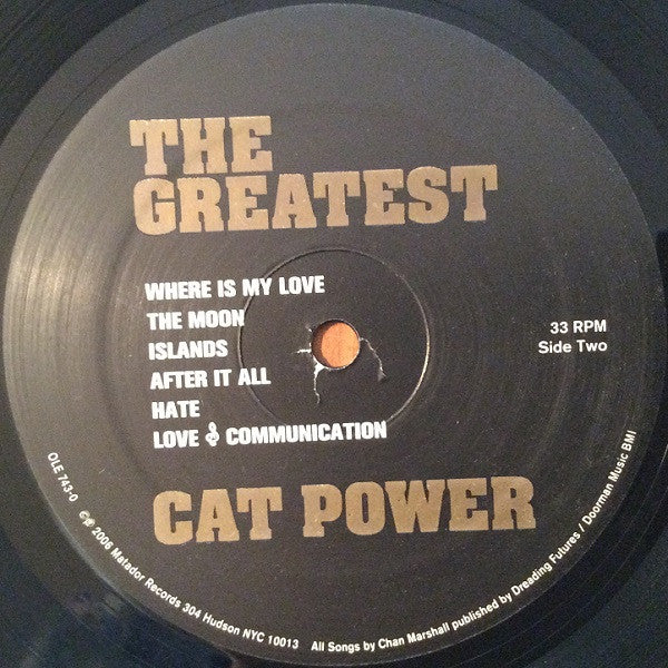 Cat Power : The Greatest (LP, Album, RE, 120)