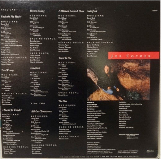 Joe Cocker : Unchain My Heart (LP, Album)