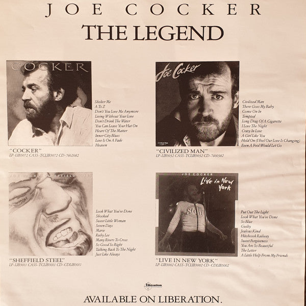 Joe Cocker : Unchain My Heart (LP, Album)