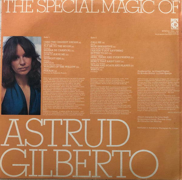 Astrud Gilberto : The Special Magic Of Astrud Gilberto (LP, Comp)