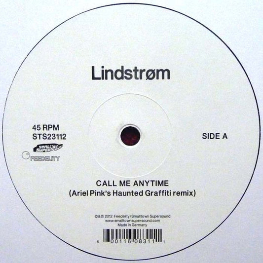 Lindstrøm : Call Me Any Time (12")