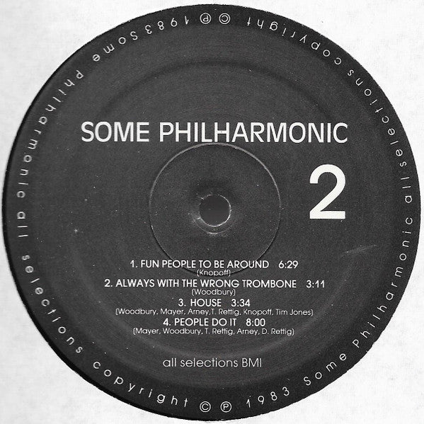 Some Philharmonic : Some Philharmonic (LP, Album)