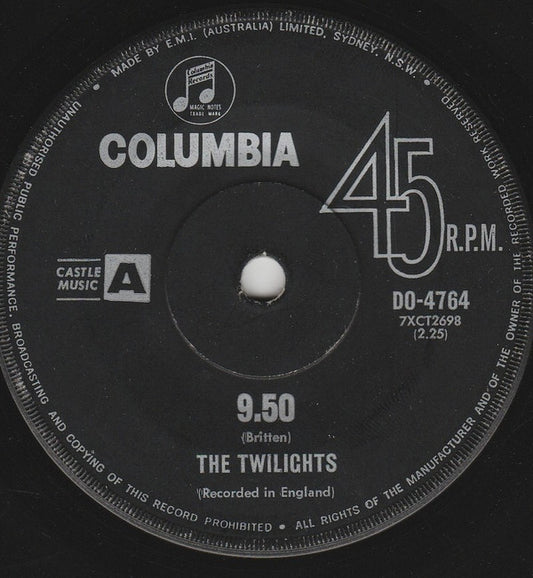 The Twilights (3) : What's Wrong With The Way I Live (7", Single)