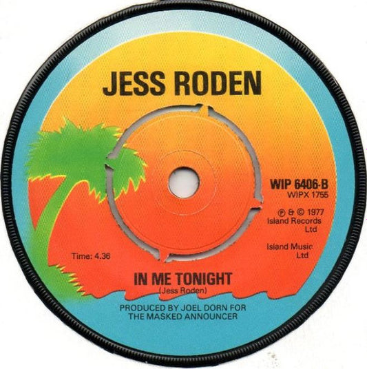 Jess Roden : Misty Roses (7", Single, Promo)