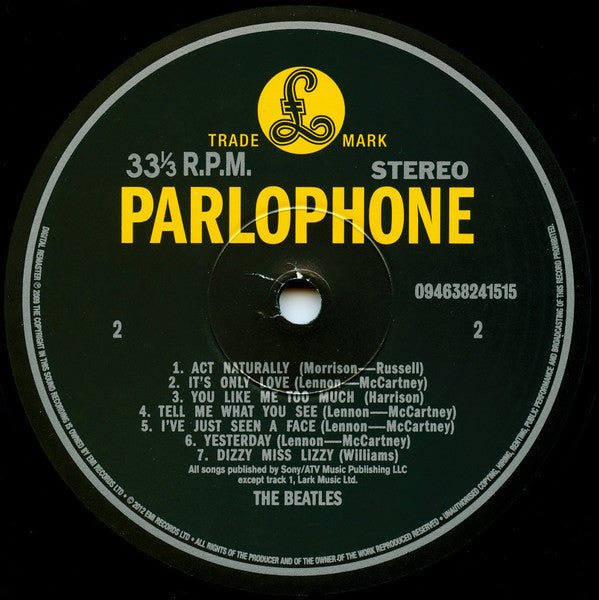 The Beatles : Help! (LP, Album, RE, RM, 180)