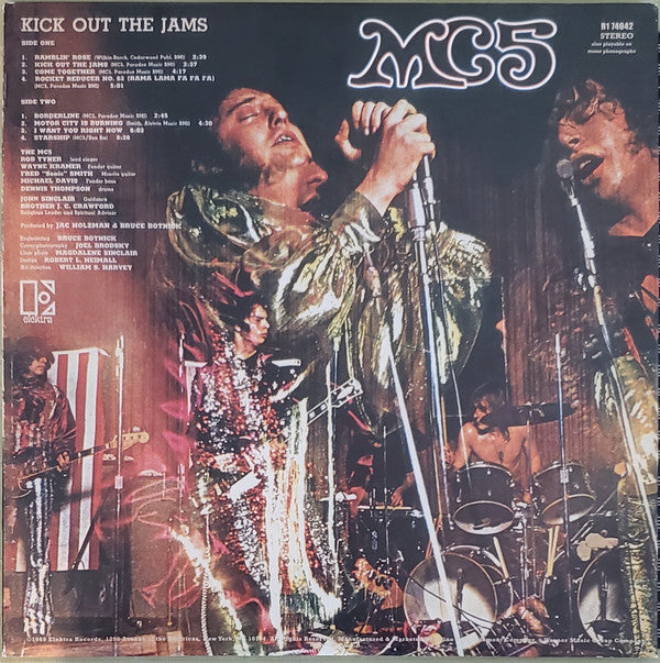 MC5 : Kick Out The Jams (LP, Album, RE, 180)