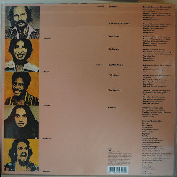 Weather Report : Heavy Weather (LP, Album, RE, RM, 180)
