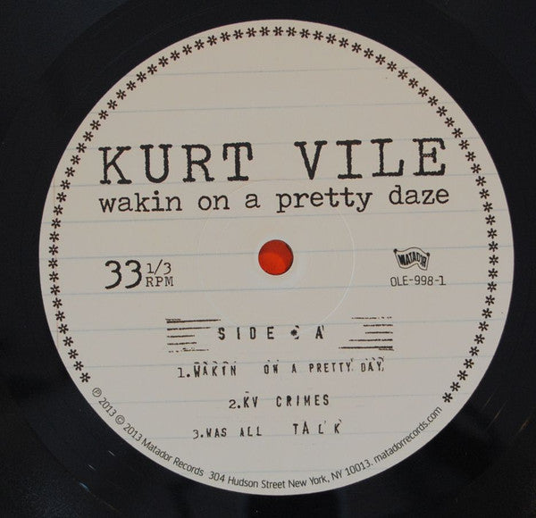 Kurt Vile : Wakin On A Pretty Daze (2xLP, Album, Gat)