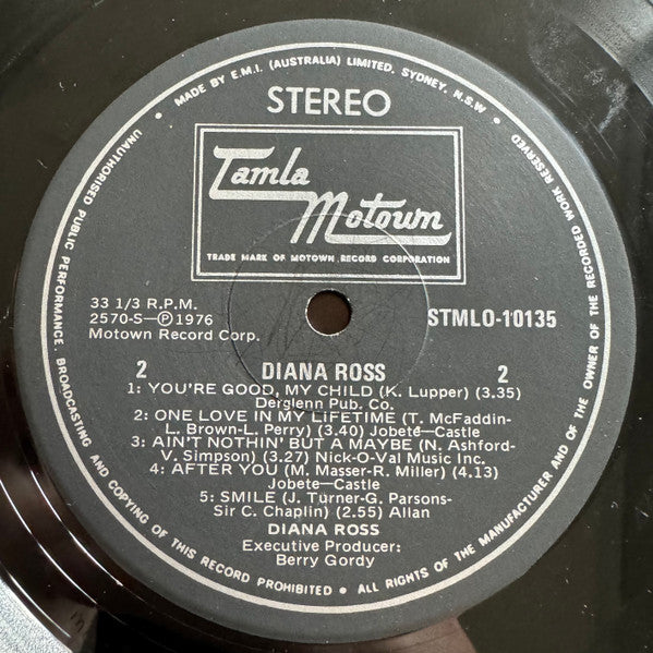 Diana Ross : Diana Ross (LP, Album)