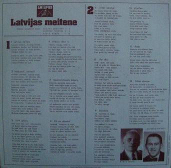 Edgars Dimiters, Alfrēds Vinters, Pauls Sakss : Latvijas Meitene (LP, Comp)