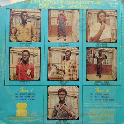 Okukuseku International Band Of Ghana Led By Kofi Sammy : Okukuseku International Band Of Ghana (LP, Album)