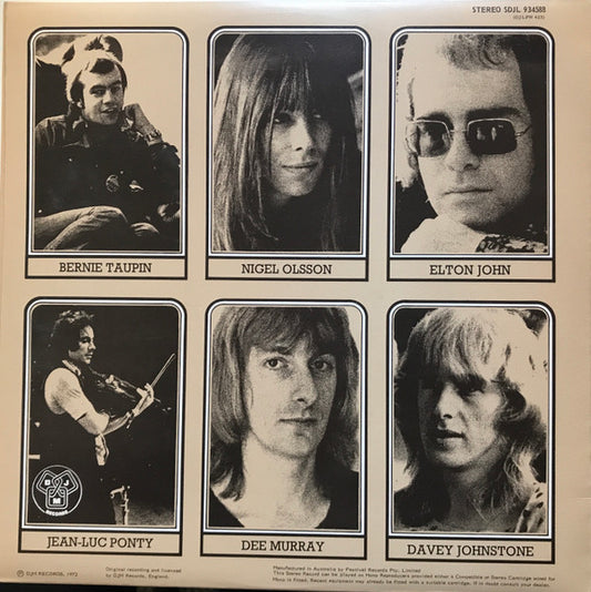 Elton John : Honky Château (LP, Album)