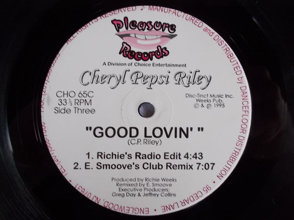 Cheryl Pepsi Riley* : Good Lovin' (2x12")