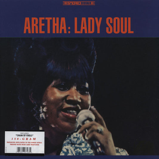 Aretha Franklin : Lady Soul (LP, Album, RE, 180)