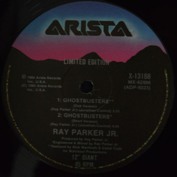 Ray Parker Jr. : Ghostbusters (Extended Version) (12", Single, Ltd)