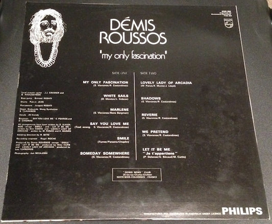 Demis Roussos : My Only Fascination (LP, Album)