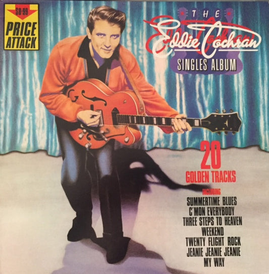 Eddie Cochran : The Eddie Cochran Singles Album (LP, Comp)