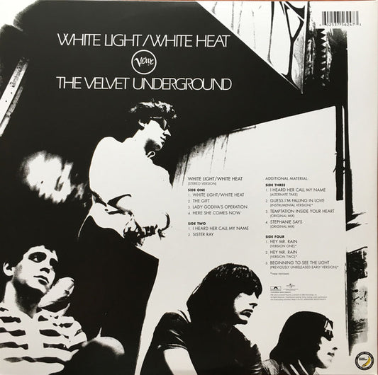 The Velvet Underground : White Light/White Heat (2xLP, Album, RE, RM, 45t)