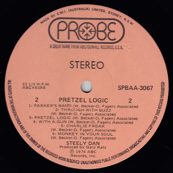Steely Dan : Pretzel Logic (LP, Album, Gat)