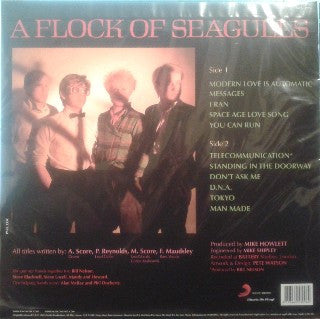A Flock Of Seagulls : A Flock Of Seagulls (LP, Album, RE, 180)