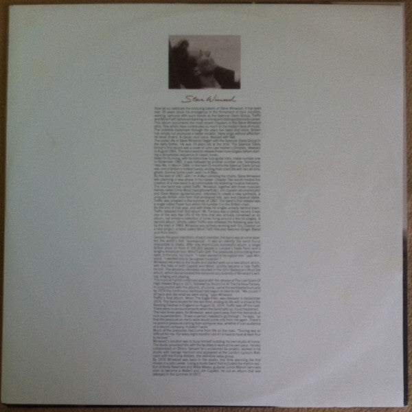 Steve Winwood : Chronicles (LP, Comp)