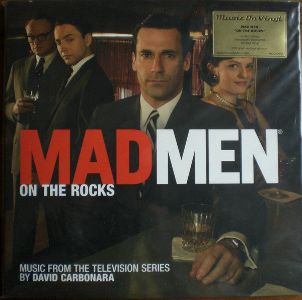 David Carbonara : Mad Men On The Rocks - Music From The Television Series (LP, Ltd, Num, Red)