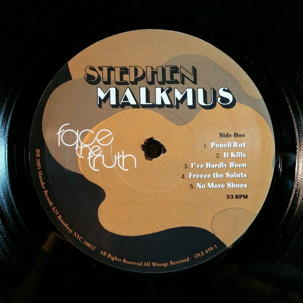 Stephen Malkmus : Face The Truth (LP, Album)