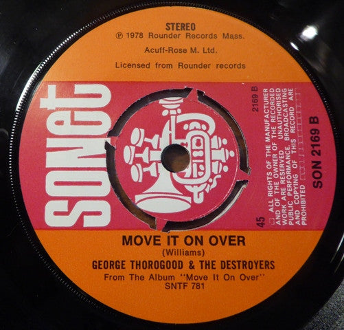 George Thorogood & The Destroyers : Cocaine Blues (A Cautionary Tale) (7", Single)