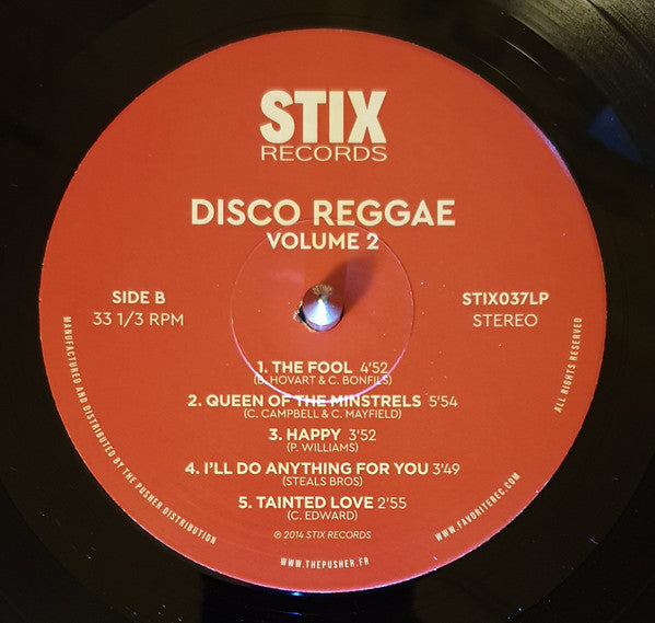 Various : Disco Reggae Volume Two (LP, Comp, Del)