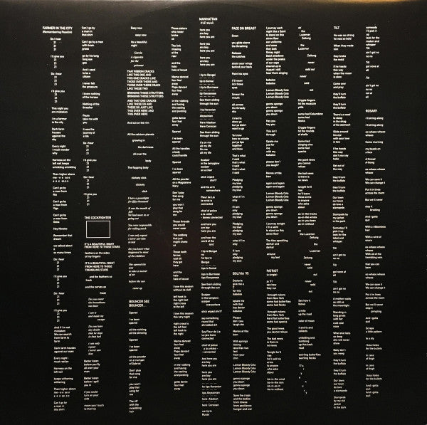 Scott Walker : Tilt (LP, Album, RE)