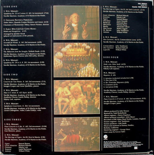 Wolfgang Amadeus Mozart - Sir Neville Marriner, The Academy Of St. Martin-in-the-Fields : Amadeus (Original Soundtrack Recording) (2xLP, Album, Gat)