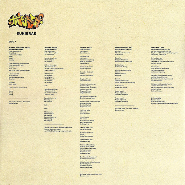 Tweedy : Sukierae (2xLP, Album, 180 + CD, Album)