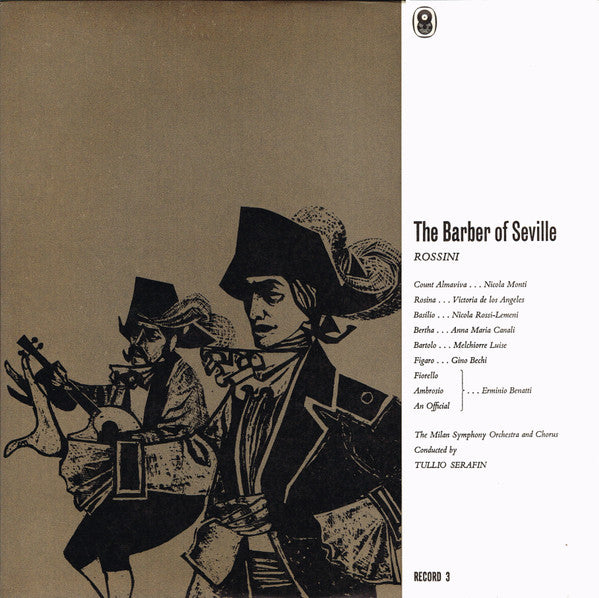 Gioacchino Rossini : Il Barbiere Di Siviglia (3xLP, Album, Mono, Club + Box)