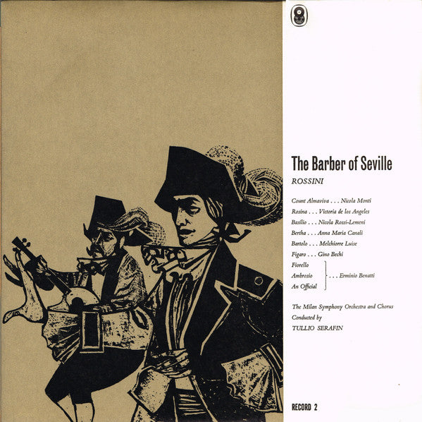 Gioacchino Rossini : Il Barbiere Di Siviglia (3xLP, Album, Mono, Club + Box)