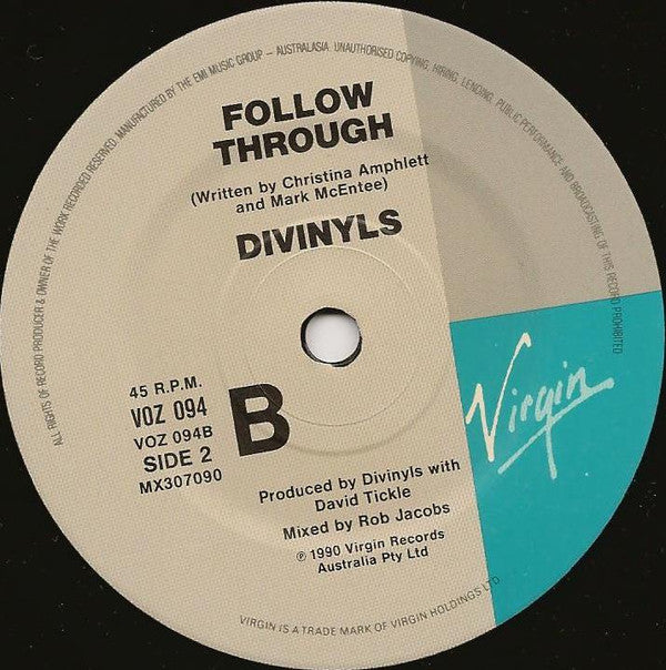 Divinyls : I Touch Myself (7", Single)