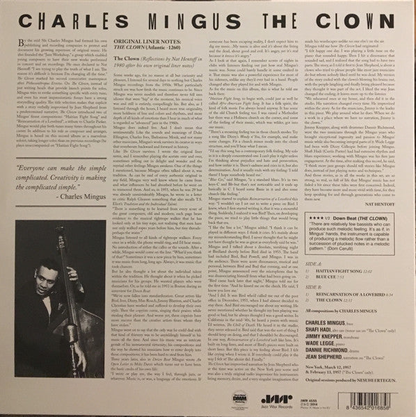 Charles Mingus : The Clown (LP, Album, Ltd, 180)