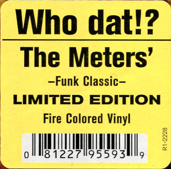 The Meters : Fire On The Bayou (LP, Album, Ltd, RE, Fir)