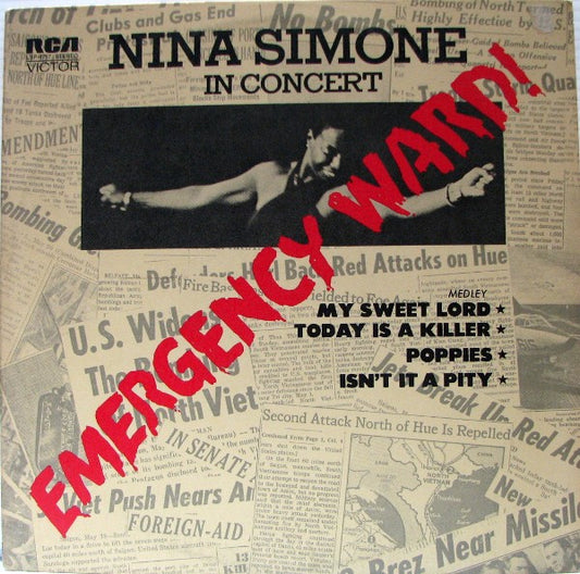 Nina Simone : In Concert - Emergency Ward! (LP, Album, Roc)