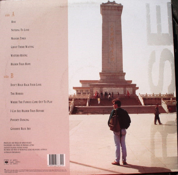 Daryl Braithwaite : Rise (LP, Album)
