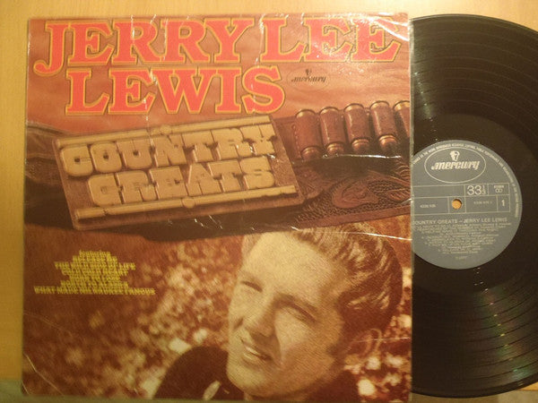 Jerry Lee Lewis : Country Greats (LP, Comp)
