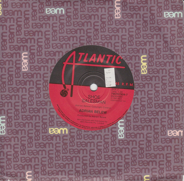 Adrian Belew : Pretty Pink Rose (7", Single)