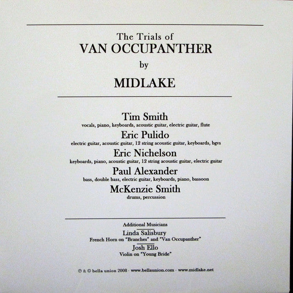 Midlake : The Trials Of Van Occupanther (LP, Album, RE)