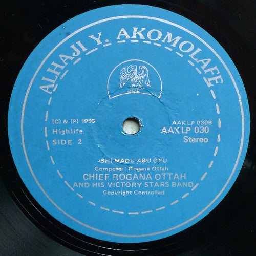 Chief Rogana Ottah And His Victory Stars Band : Agbachimi Nkiti (LP)