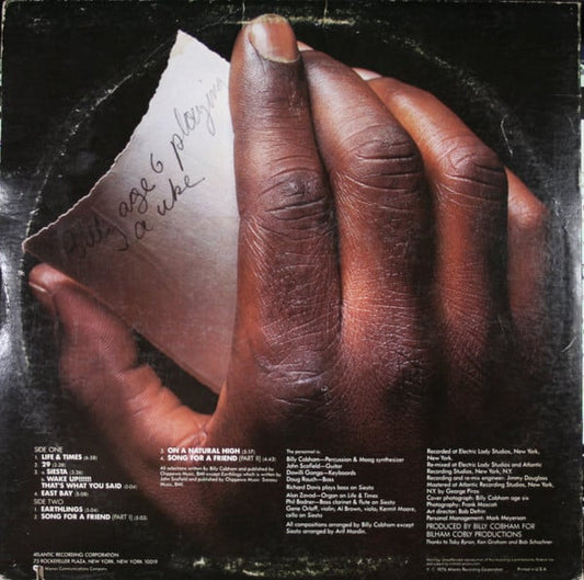 Billy Cobham : Life & Times (LP, Album, MO )