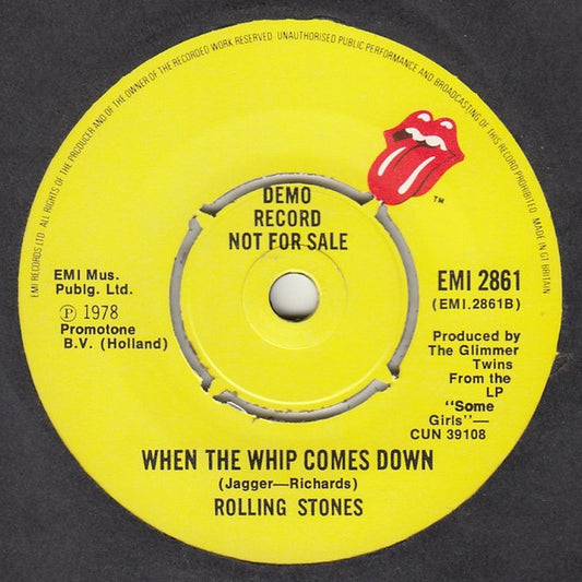 Rolling Stones* : Respectable (7", Single, Promo)