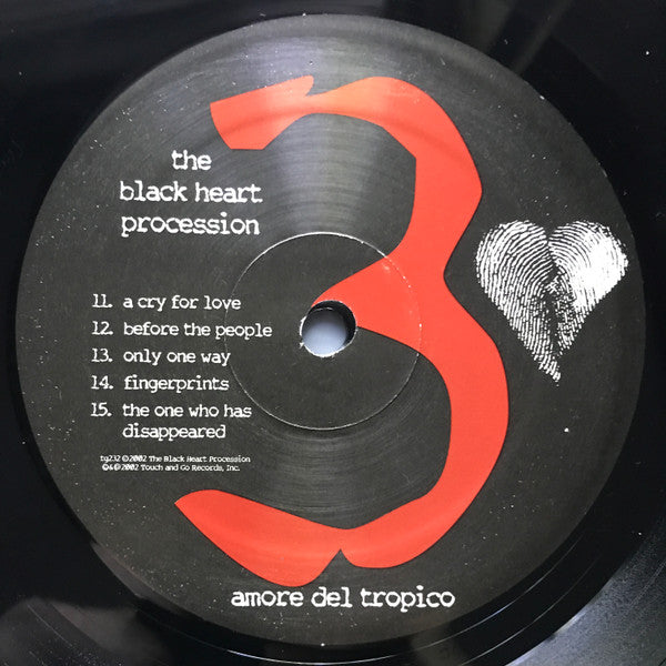 The Black Heart Procession : Amore Del Tropico (LP + LP, S/Sided, Etch + Album)