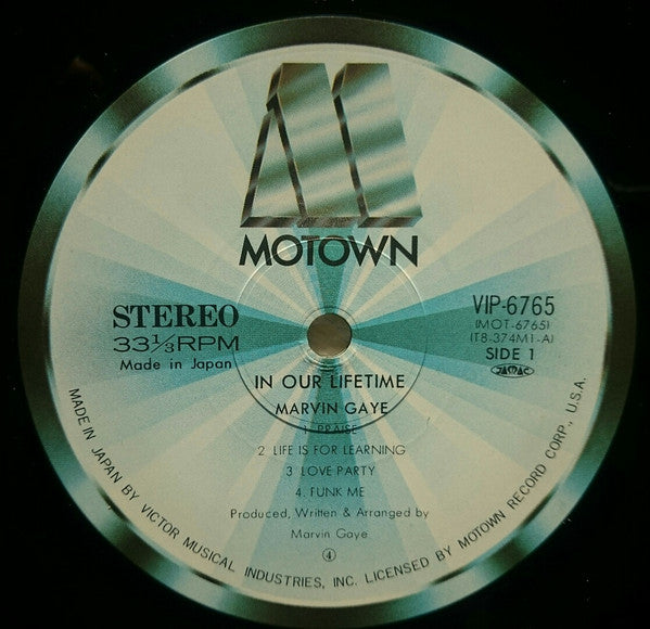 Marvin Gaye : In Our Lifetime (LP, Album)