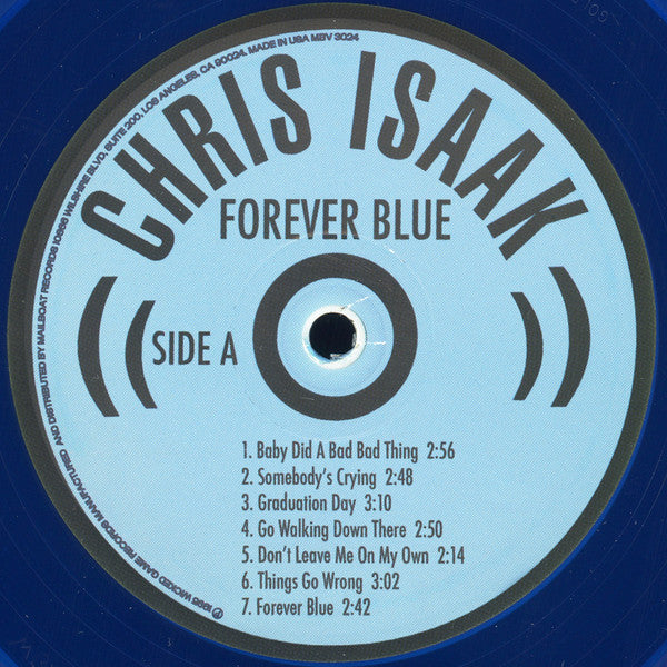 Chris Isaak : Forever Blue (LP, Album, RE, Blu)