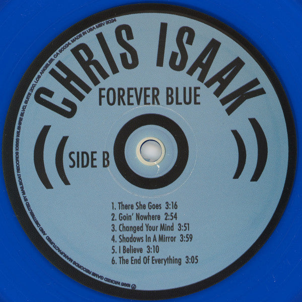 Chris Isaak : Forever Blue (LP, Album, RE, Blu)